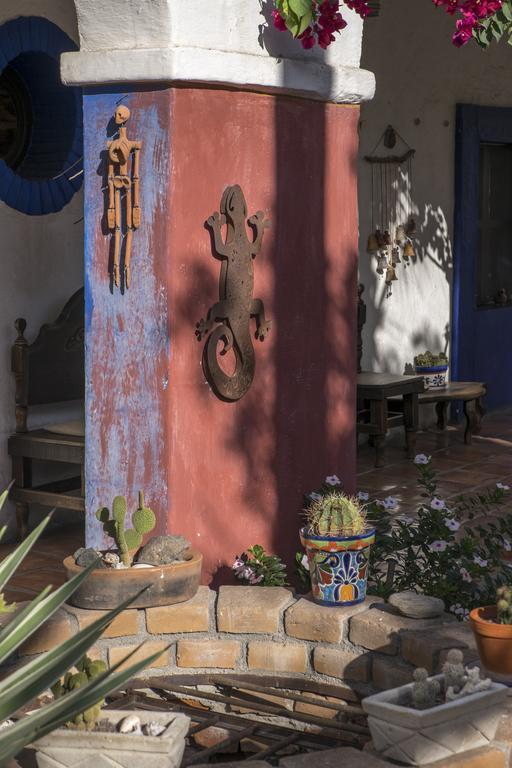 El Angel Azul Hacienda Hotel La Paz Buitenkant foto